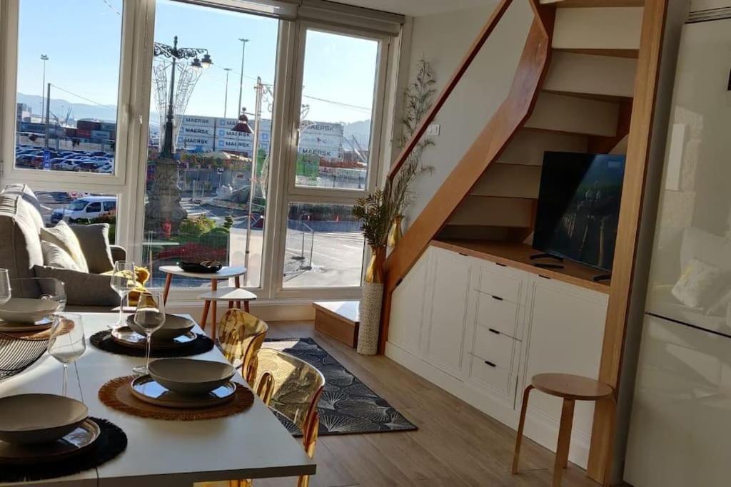 Apartamento Almuina Марин Экстерьер фото