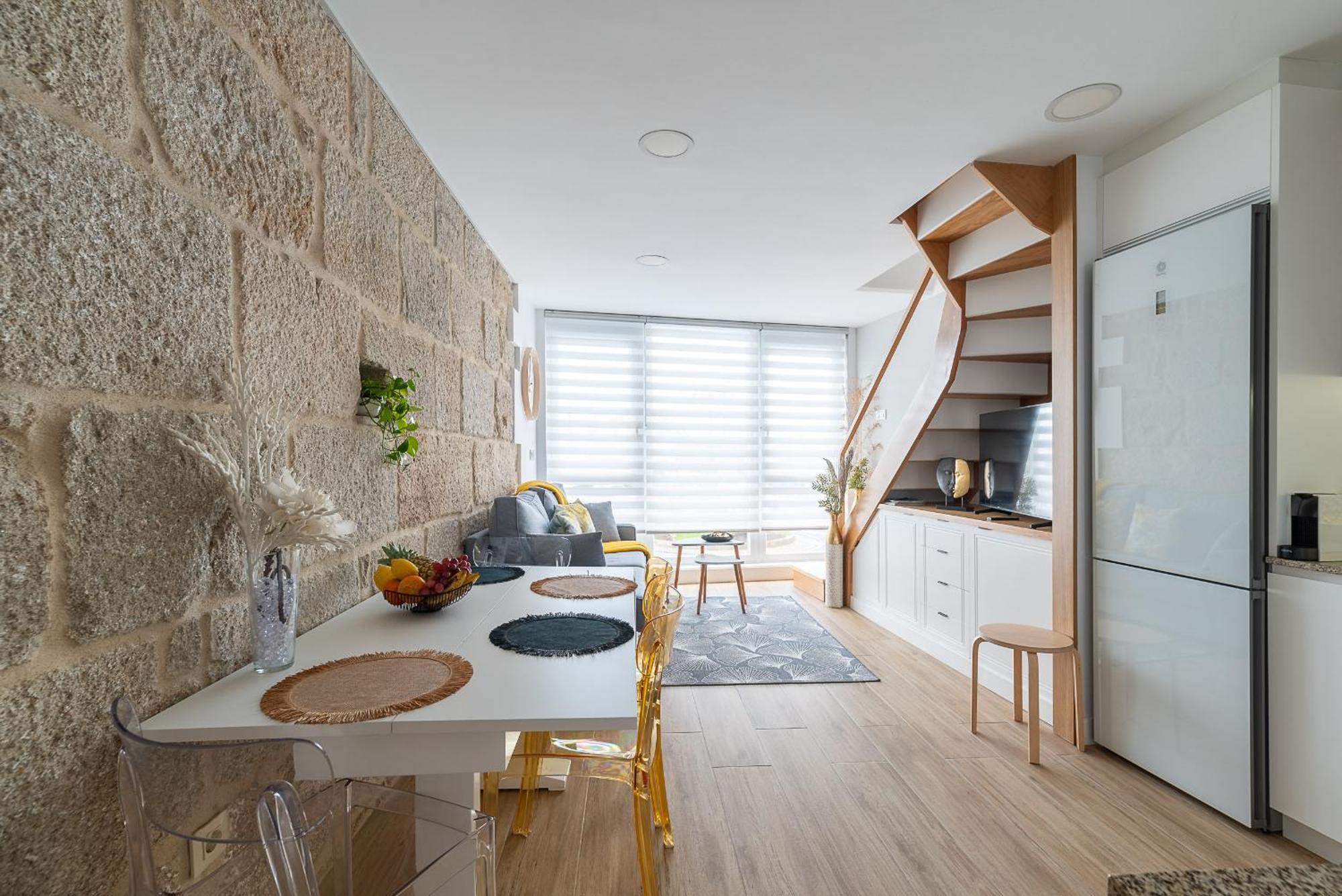 Apartamento Almuina Марин Экстерьер фото
